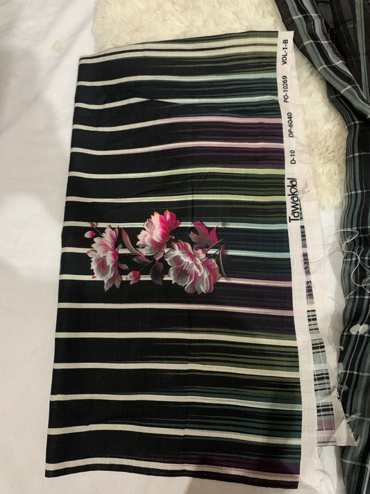 2 Piece Doriya Lilan with Shafoon Dupata with Organza Border