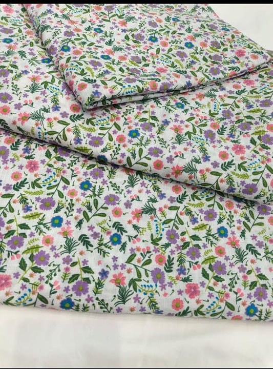 2 Piece Ethnic Pure lawn