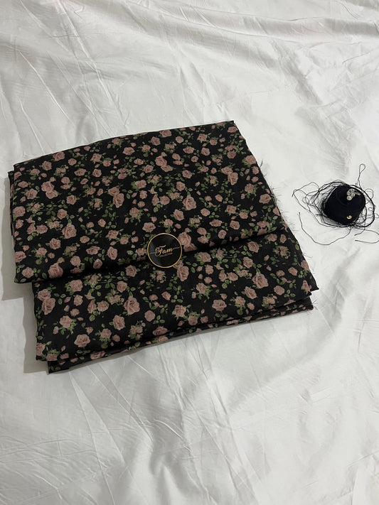 2 Piece kesariya Jacquard Fancy