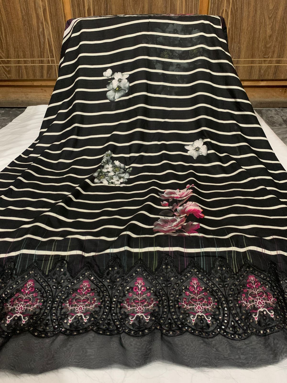 2 Piece Doriya Lilan with Shafoon Dupata  with Organza Border