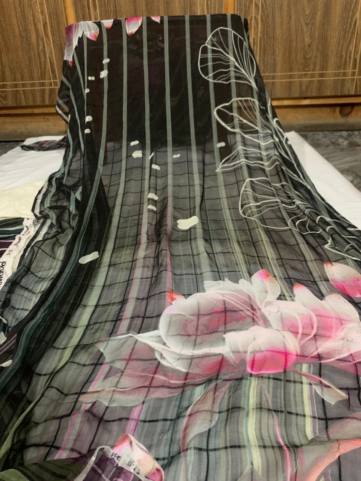 2 Piece Doriya Lilan with Shafoon Dupata  with Organza Border